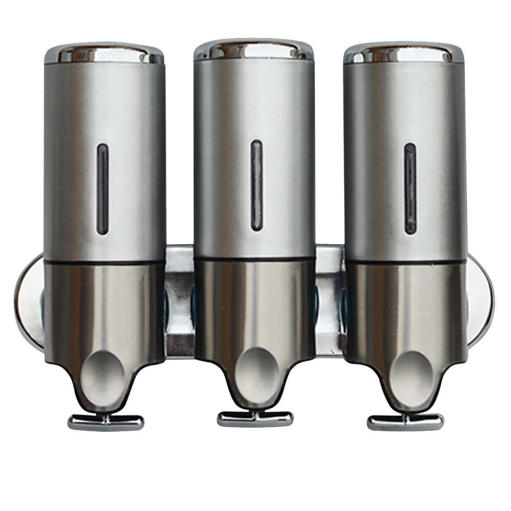 1500ml Refillable Shower Gel & Body Wash Dispenser - Liquid Soap, Shampoo, and Lotion Pump Bottle for Bathroom, Spa, and Gym Use
