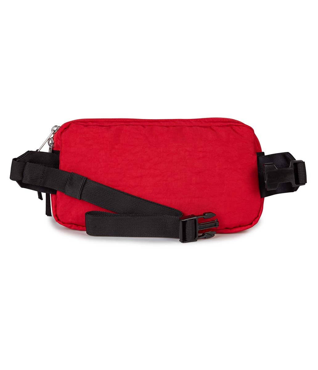 JanSport Washington Waist Pack - Lightweight & Durable Fanny Pack for Men & Women - Adjustable Belt Bag for Travel, Hiking & Everyday Use (Red Tape)