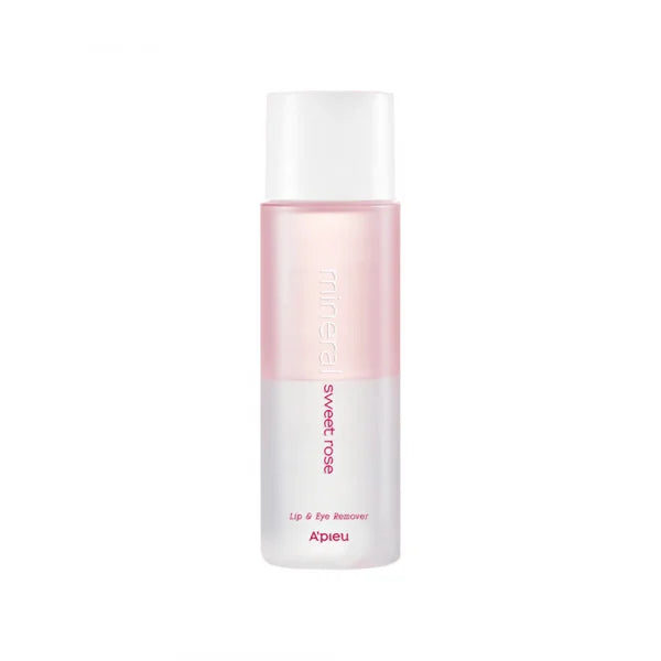 A'PIEU Mineral Lip & Eye Makeup Remover 100ml - Gentle & Effective Cleansing for Sensitive Skin | Perfect for Daily Makeup Removal & Skincare Routine