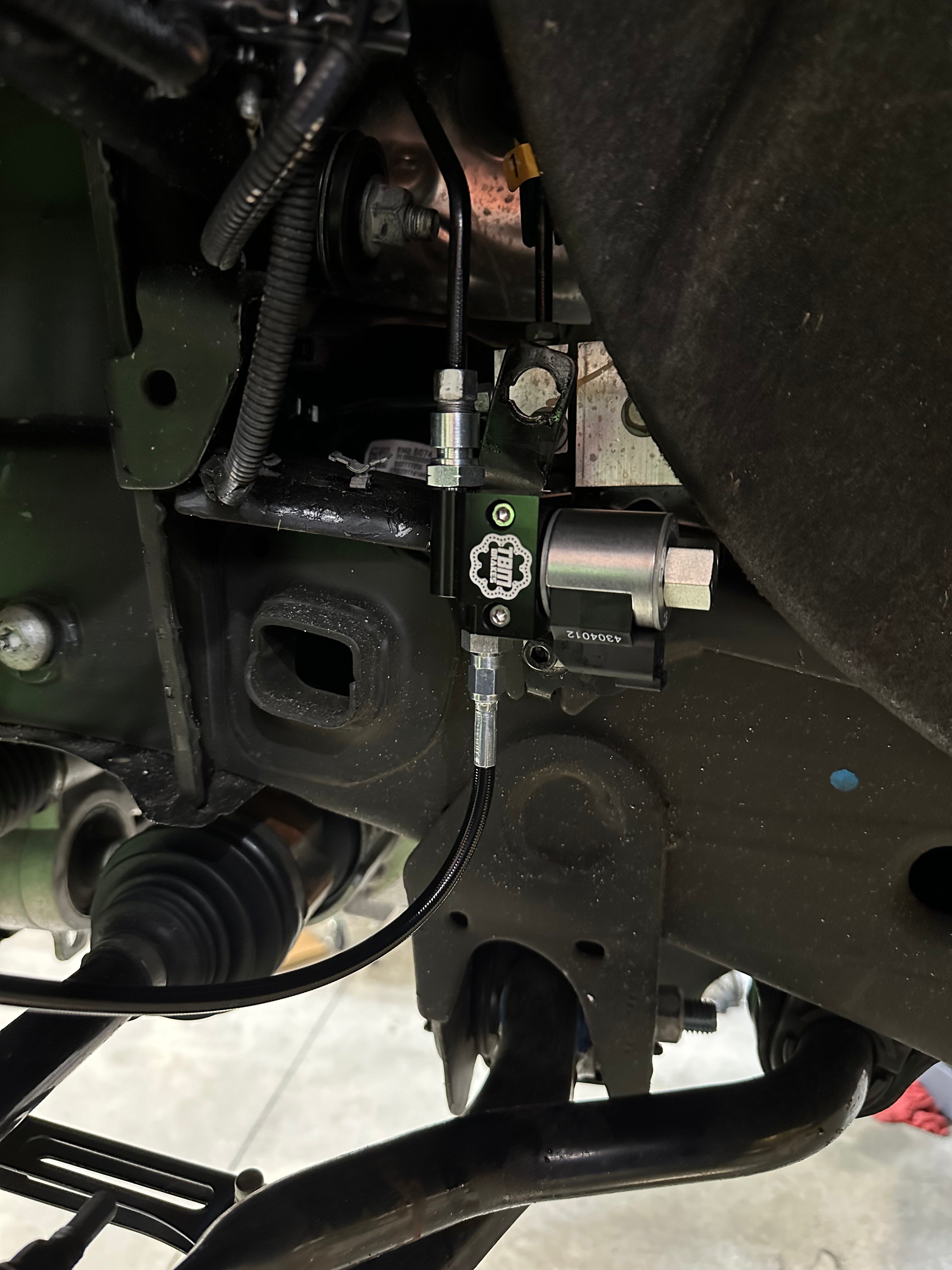 2022 Chevy Silverado & GMC Sierra Stock Brakes Dual Line Lock Kit with Brackets - Performance Upgrade for Drag Racing & Off-Roading
