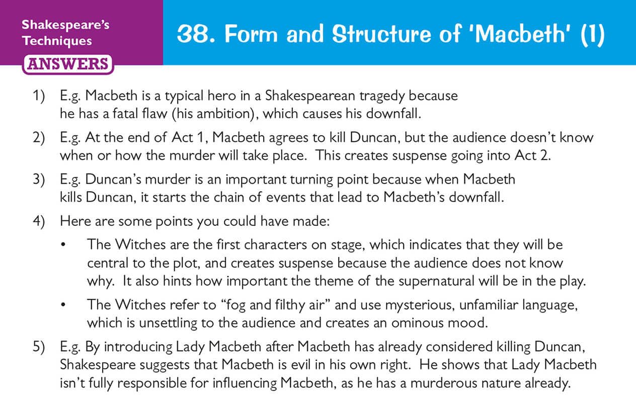 GCSE English Literature Revision Cards: Macbeth by Shakespeare - Study Guide for 2025 & 2026 Exams | CGP GCSE Question Cards | Perfect for Classroom Learning & Self-Study