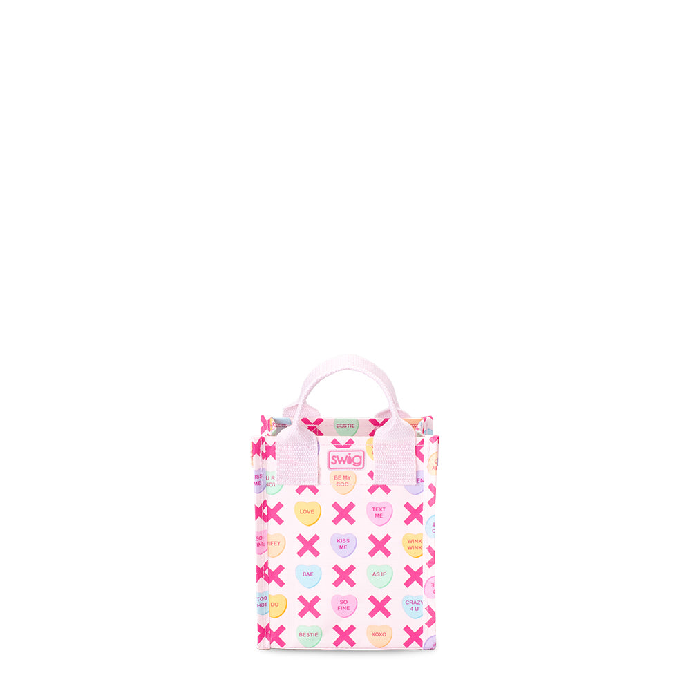 Be Mine Reusable Shopping Bag Mini - Eco-Friendly Foldable Tote for Groceries, Beach & Daily Use