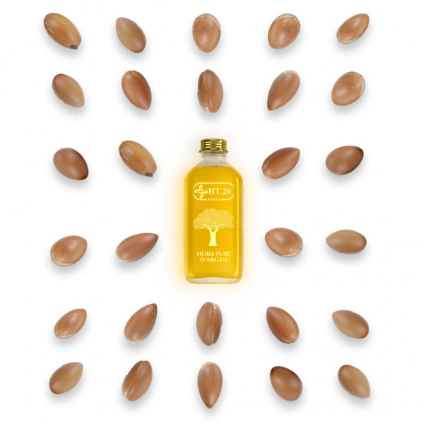Organic Argan Oil 125ml - 100% Pure & Cold Pressed for Hair, Skin & Face - Moroccan Argan Oil for Hydration, Anti-Aging & Shine - Natural Beauty Treatment for Dry Hair & Skin Care