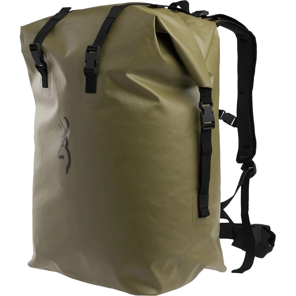 Browning 121205844 Waterproof Dry Bag - Dry Ridge Backpack for Hiking, Camping & Outdoor Adventures | Lightweight & Durable Gear for Kayaking, Boating & Travel