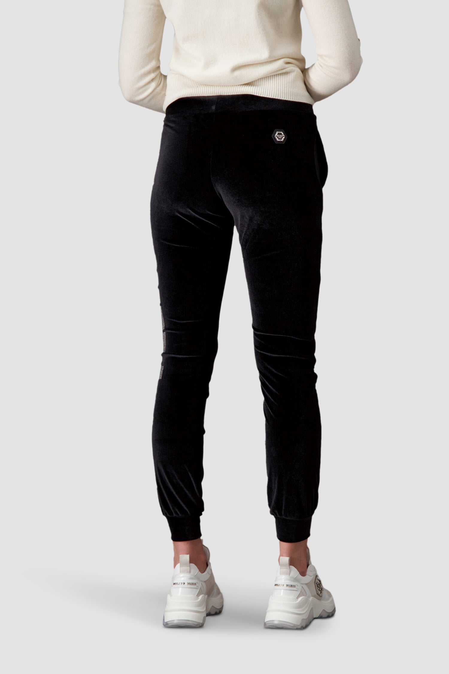 Philipp Plein Black Teddy Bear Jogging Pants - Stylish & Comfortable Men's Sweatpants for Casual Wear, Gym & Street Fashion