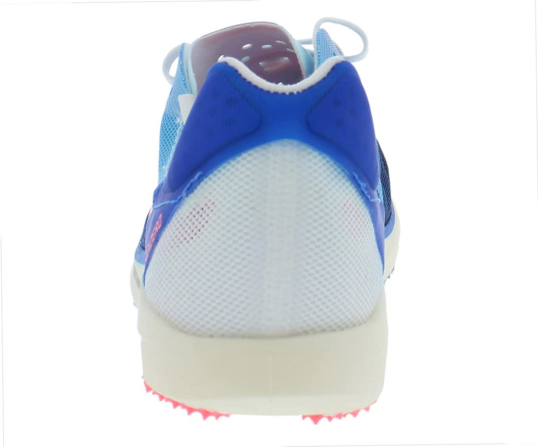 **adidas Unisex Adizero Avanti TYO Tinman Elite Track & Field Spike Shoes - 6-Pin Design for Speed, White/Grey/Gold - Perfect for Sprinting, Racing & Competitive Running**