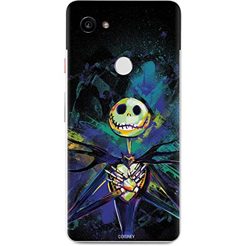 Disney Nightmare Before Christmas Phone Skin for Google Pixel 2 XL - Jack Skellington Art Design for Holiday Gifting