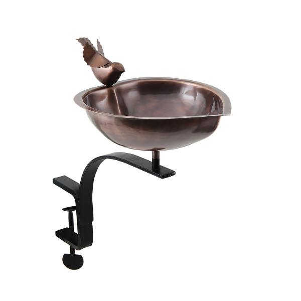 Heart Shaped Birdbath for Garden - Outdoor Decorative Bird Bath with Stand, Perfect for Attracting Birds to Your Backyard or Patio