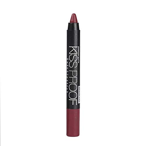 Long Lasting Matte Lipstick - Waterproof, Kiss Proof Lipstick with Soft Lip Pen for All-Day Wear | Perfect for Parties, Dates & Everyday Use