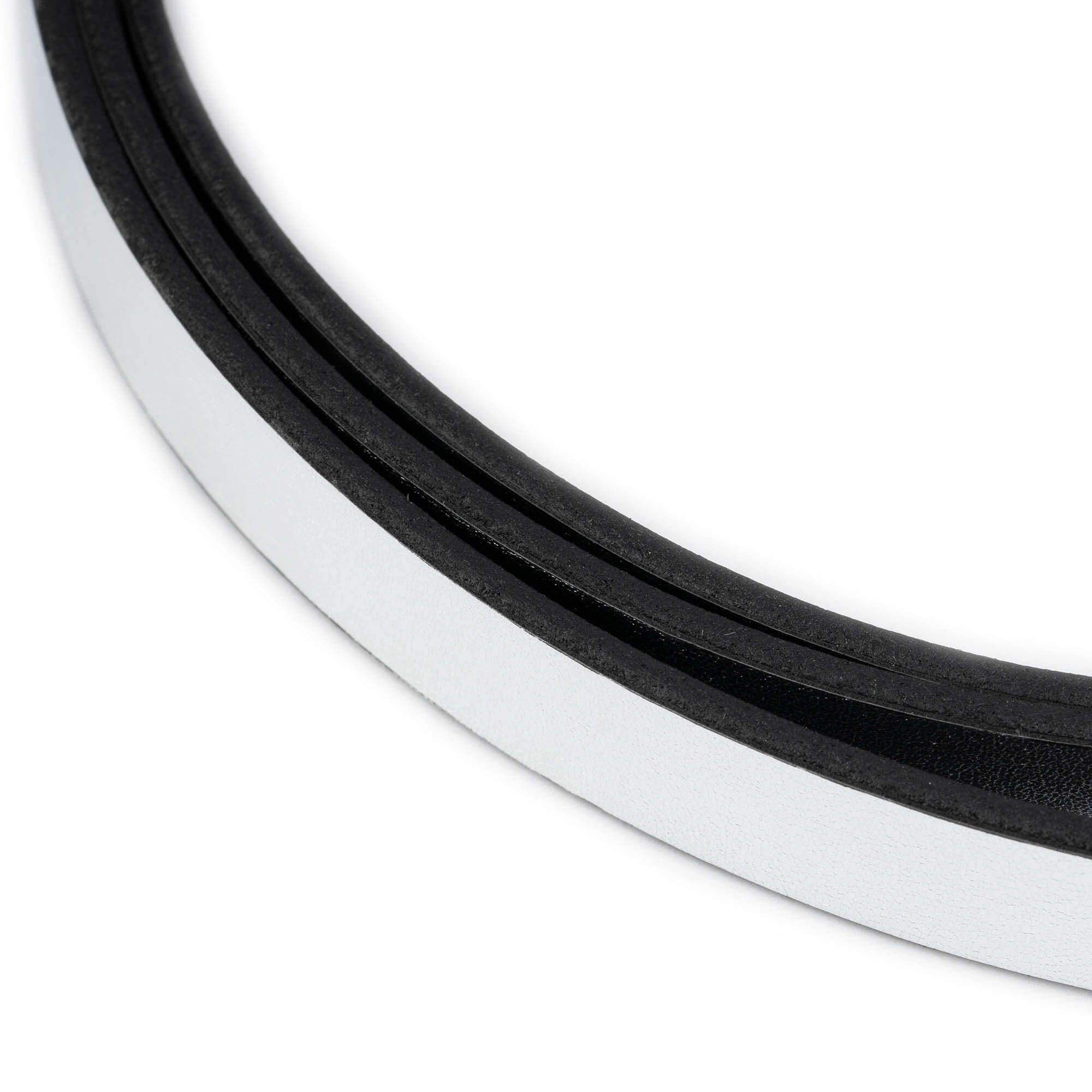 1.5 cm Silver Leather Belt Strap Replacement for YSL Buckles - Women's Fashion Accessory for Dresses, Jeans & Office Wear