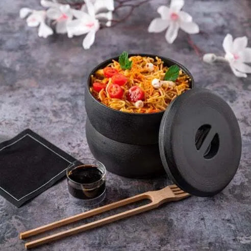Comatec Iota Stackable Bowl Set - BPA-Free, Microwave & Dishwasher Safe Nesting Bowls for Kitchen Storage, Meal Prep & Serving - Perfect for Salads, Snacks, Cereal & Leftovers