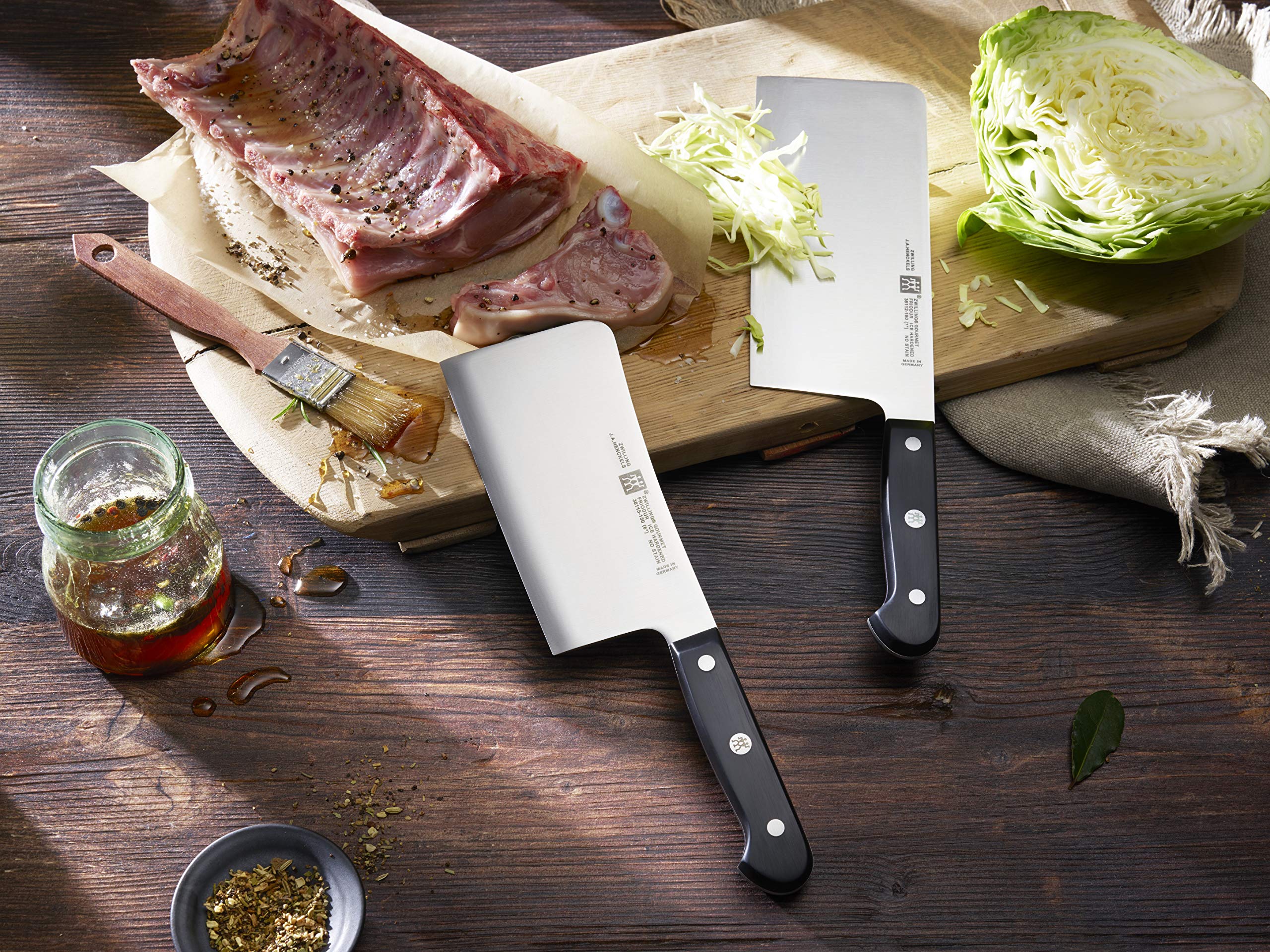 ZWILLING Chinese Chef Knife - 8-Inch High Carbon Stainless Steel Kitchen Knife for Professional Chefs & Home Cooking - Perfect for Slicing, Dicing & Chopping Vegetables, Meat & Herbs
