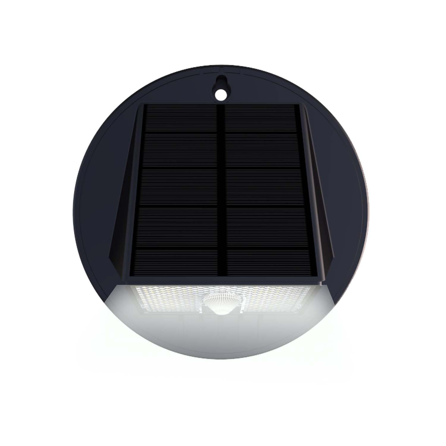 33LED Solar Motion Sensor Wall Lights - IP65 Waterproof Outdoor Security Lighting with 3 Modes | Solar Powered Fence & House Lights (1 Pack, White LED) | Perfect for Driveway, Garden, Patio & Backyard Safety