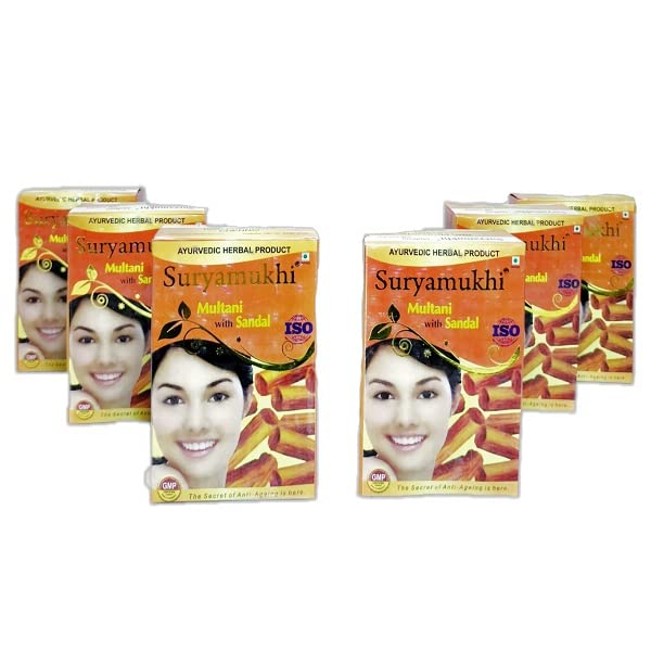 Premium Suryamukhi Multani Herbal Powder with Sandalwood Fragrance - 600g | Deep Skin Cleansing & Blood Circulation Enhancer | Export Quality | Perfect for Ayurvedic Skincare & Spa Treatments
