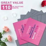FACEMADE Oil Blotting Paper for Face - 220 Sheets (2 Pack) | Absorbent Blotting Papers for Oily Skin & Shine Control | Perfect for Makeup Touch-Ups & On-The-Go Use