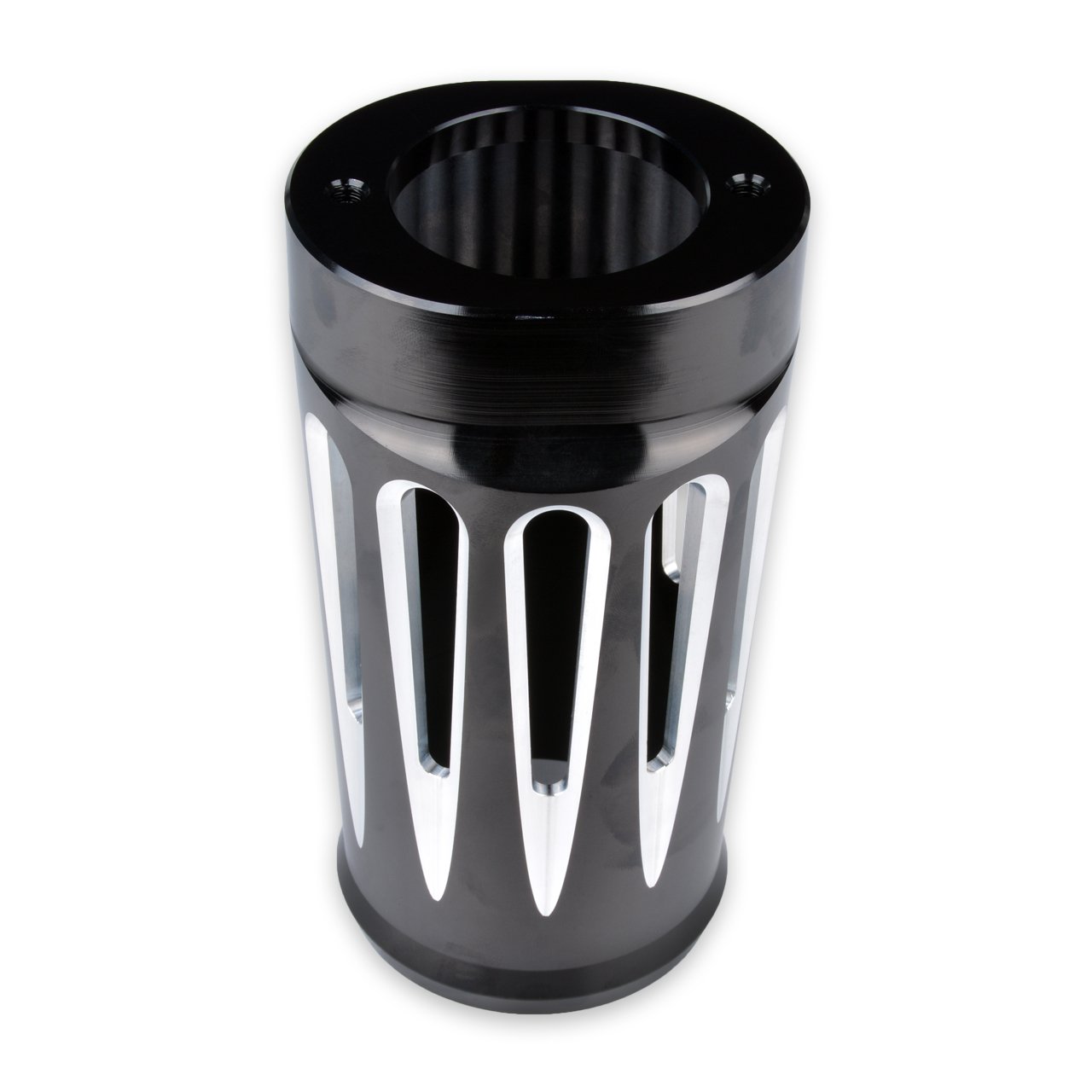 KATUR Motorcycle Upper Fork Boots Shock Absorber Cover Cap - Compatible with Harley Touring & Trike Models 1980-2013 - Durable Protection for Fork Seals - Perfect for Long Rides, Off-Road Adventures & Wet Weather Conditions