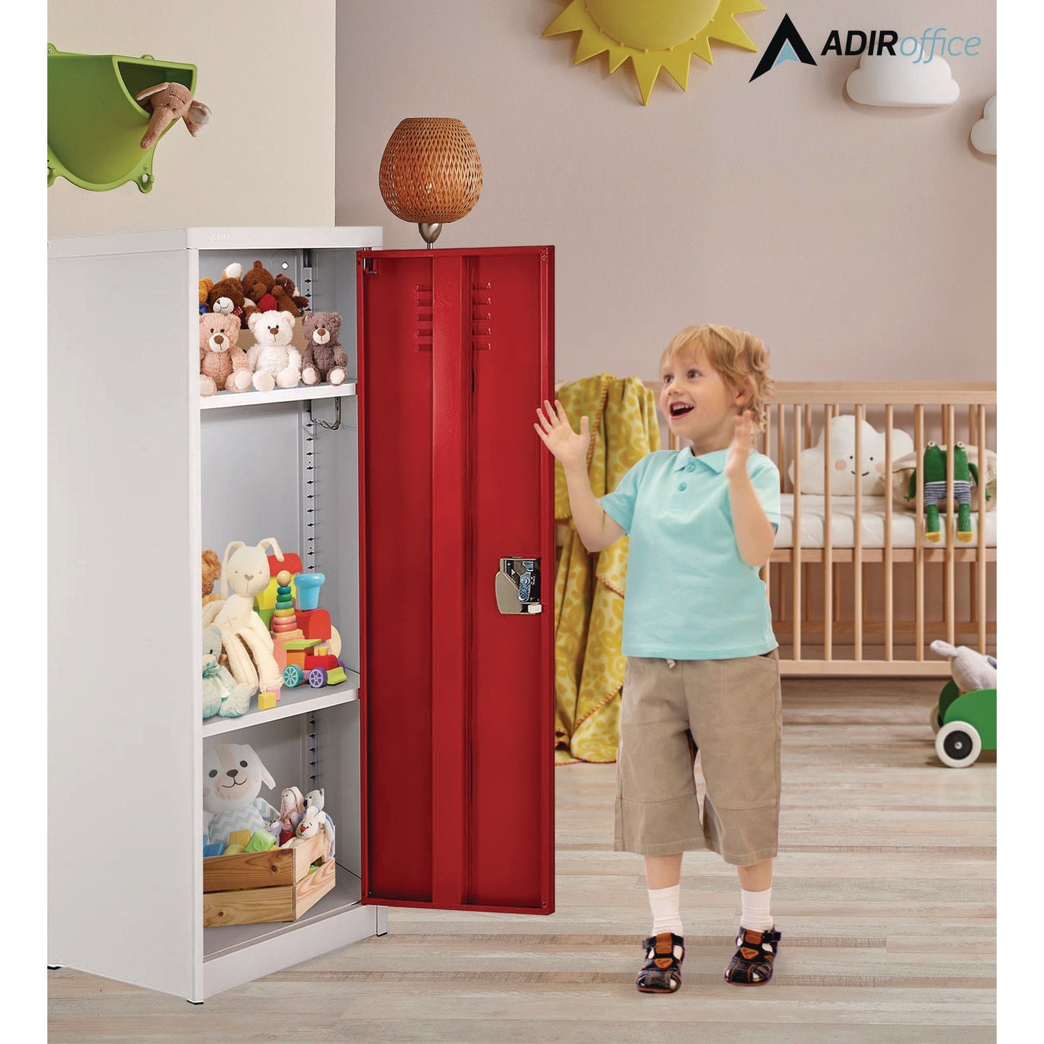 Steel Storage Locker - 1 Compartment, 15