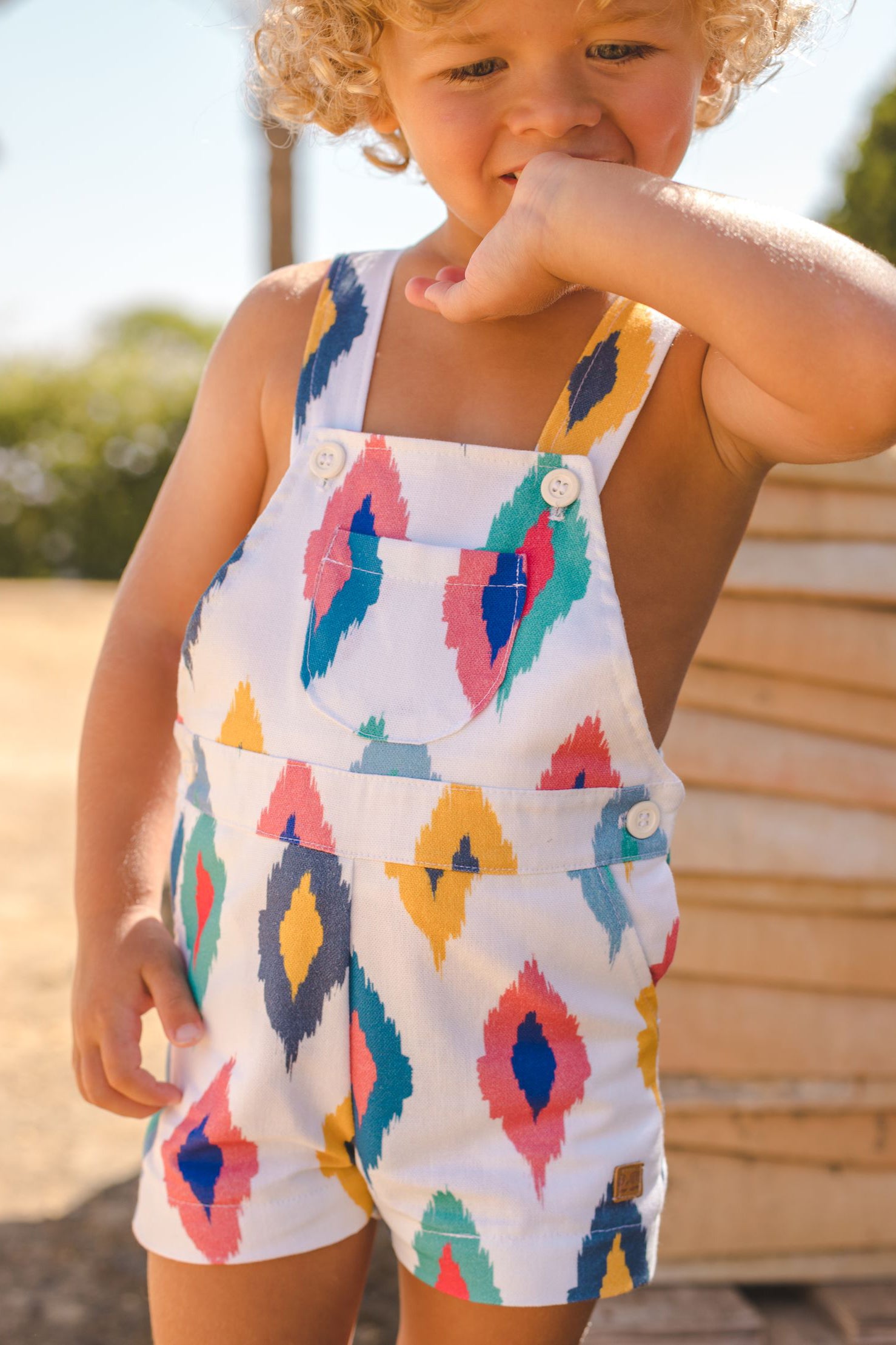 Stylish Sire Multicolored Dungarees for Women - Trendy Overalls with Adjustable Straps - Perfect for Casual Outings, Workwear & Festival Fashion
