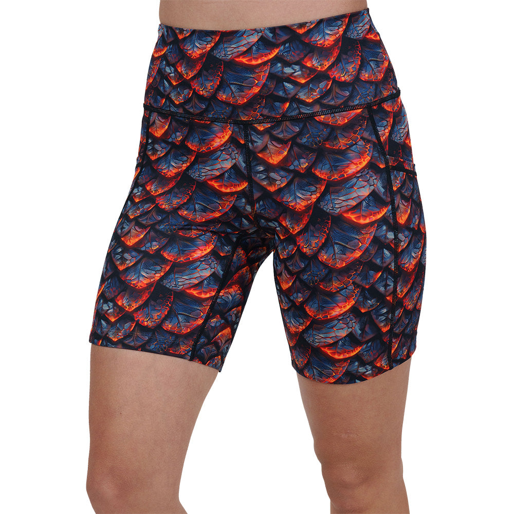 Molten Dragon Men's Athletic Shorts - Lightweight Quick-Dry Gym Workout Running Basketball Shorts for Men - Perfect for Training, Sports & Casual Wear