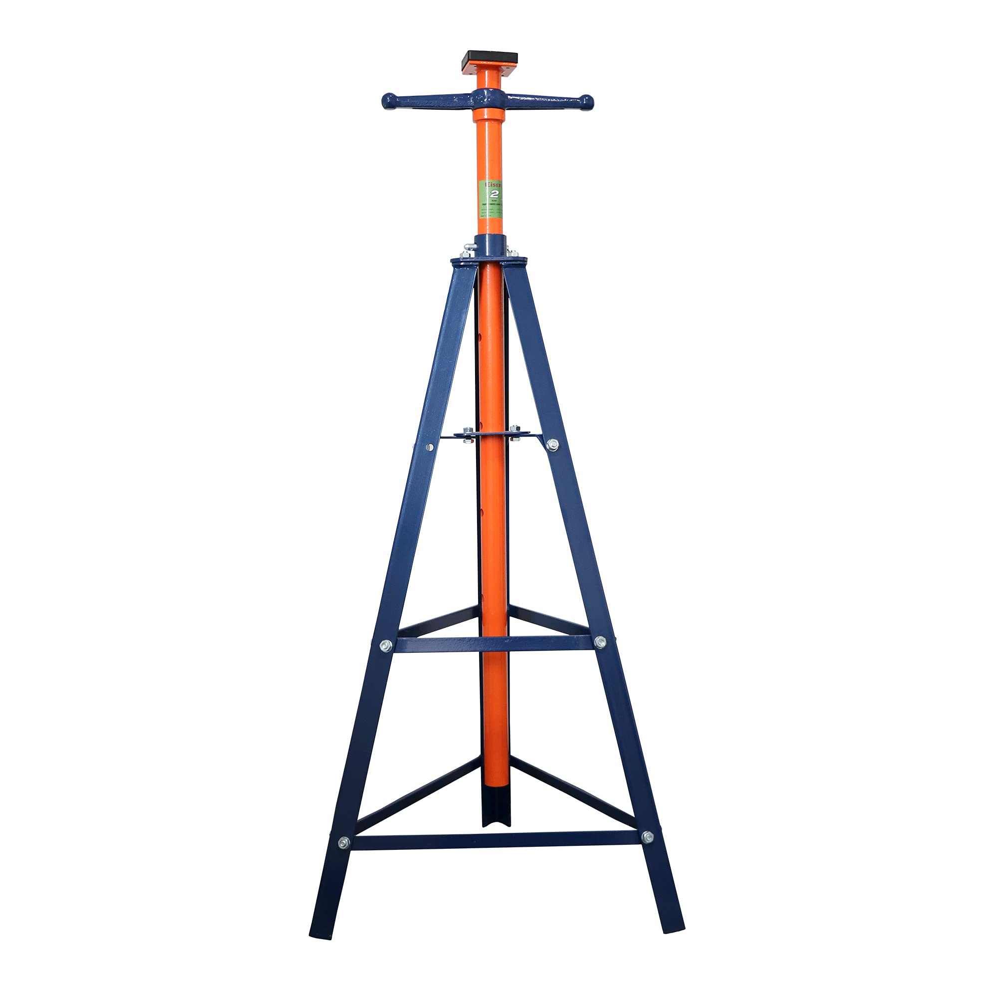 2 Ton Tripod Underhoist Support Stand - Heavy Duty 4400lb Capacity Adjustable Height Engine Jack (ET305) for Automotive Repair, Garage Maintenance & Industrial Lifting