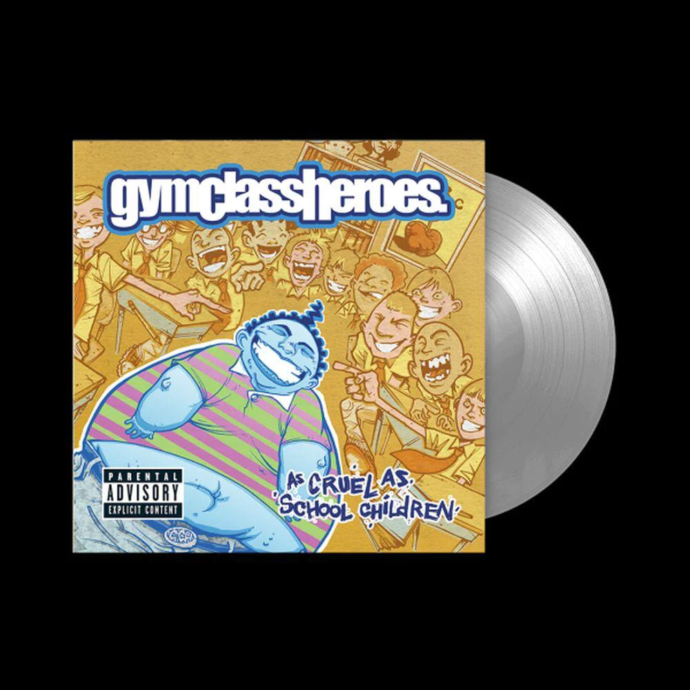 Gym Class Heroes - As Cruel as School Children Limited Edition Silver Vinyl LP | Collectible Music Record for Audiophiles & Fans | Perfect for Home Listening, Gifts & Vinyl Collections