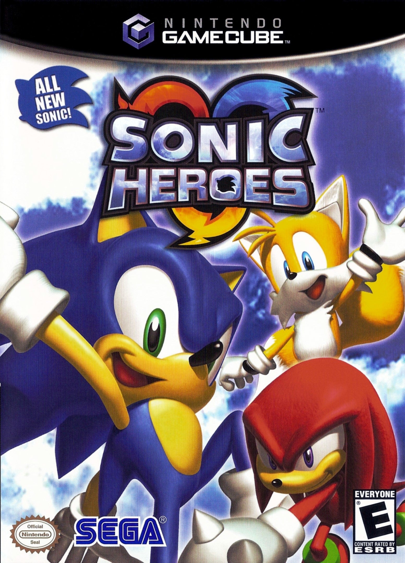 Used Sonic Heroes GameCube Video Game - Classic Action-Adventure for Nintendo GameCube - Perfect for Retro Gaming & Collectors