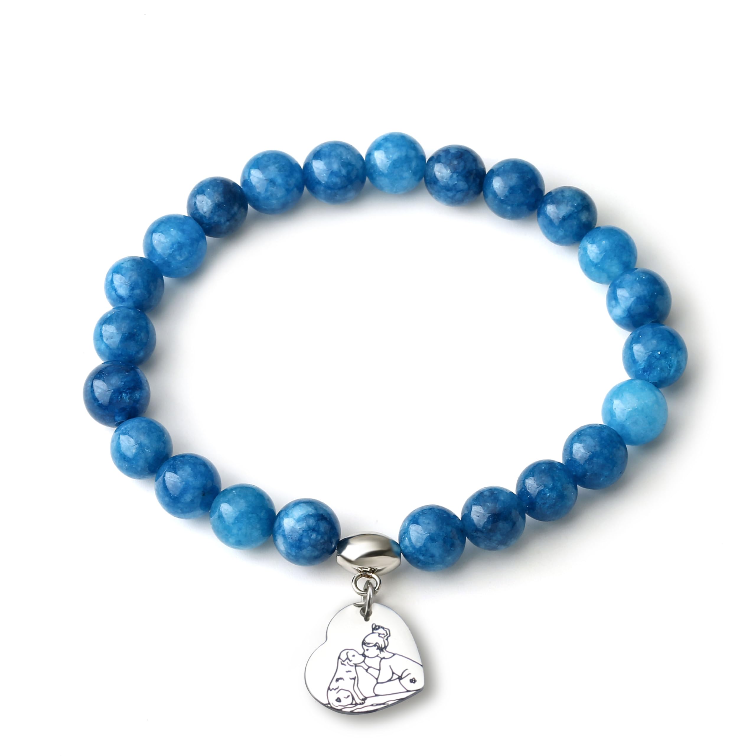Hevont Dog Lover Gifts for Women & Girls - Beaded Dog Bracelets for Dog Owners - Perfect for Birthdays, Anniversaries & Pet Appreciation Gifts