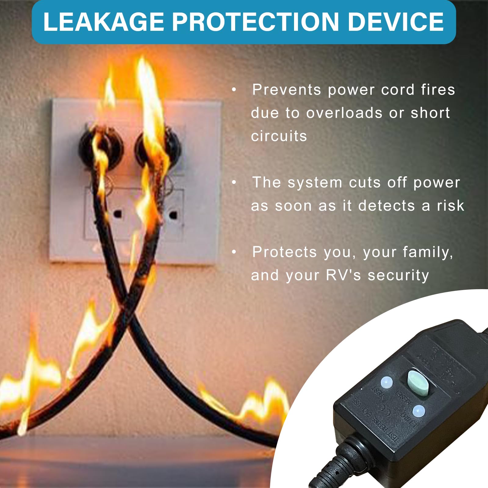 Self-Regulating Heat Tape for Water Pipes 60FT - Digital Display Thermostat, Freeze Protection & Roof Deicing Cable for Metal/Plastic Pipes, RV Water Hose - Ideal for Home, RV & Outdoor Winter Use