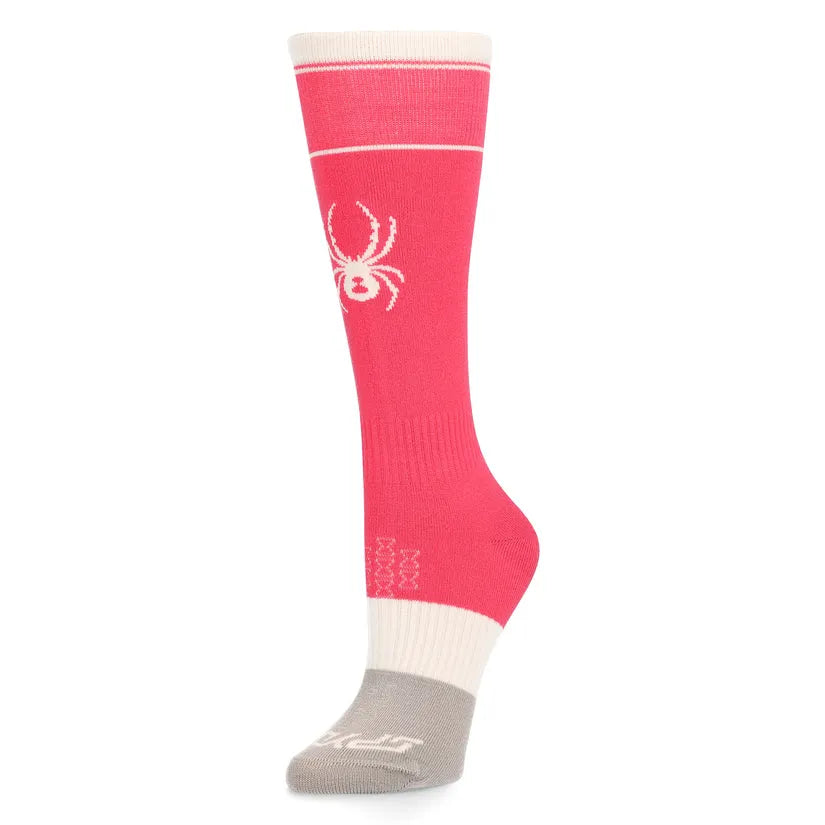 Spyder Women's Pro Liner Socks 2025 - Performance Ski & Snowboard Socks for Cold Weather - Moisture-Wicking & Cushioned for All-Day Comfort on the Slopes