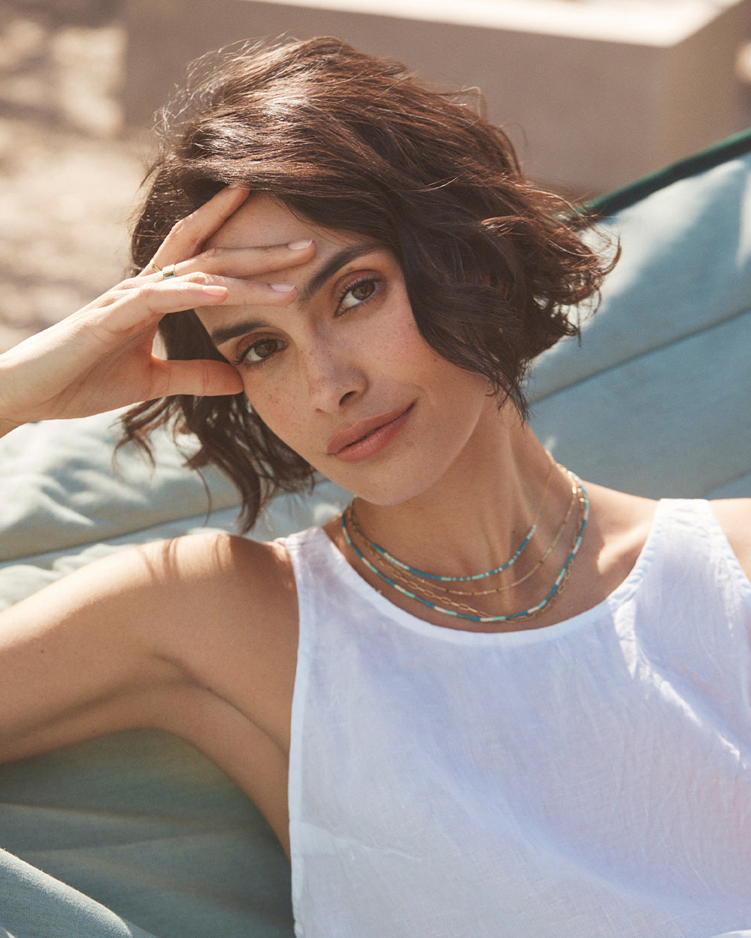 Elegant Capri Short Necklace for Women - Dainty Layering Chain Jewelry - Perfect for Everyday Wear, Date Nights & Gifting