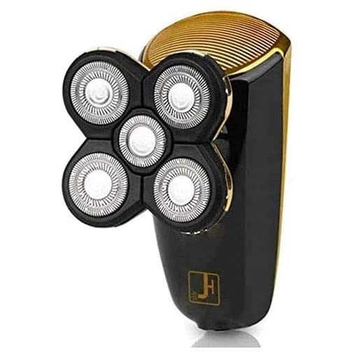 Men's Electric Shaver for Bald Heads - Cordless Rechargeable Rotary Razor & Beard Trimmer | Wet & Dry Use | Perfect for Travel, Gym & Daily Grooming