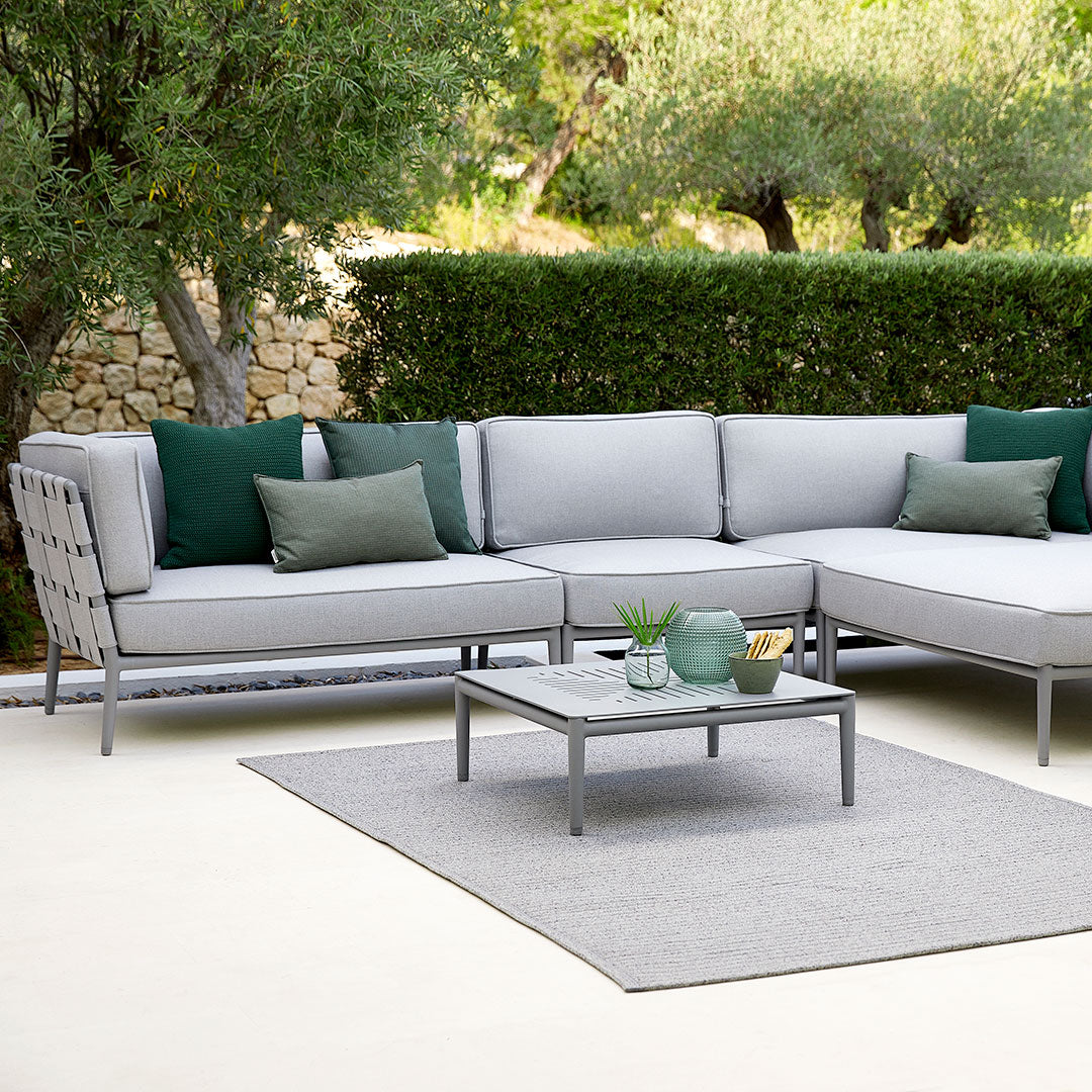 Pre-Configured Conic Sofa Set - 4 Piece Living Room Furniture for Modern Home Decor | Perfect for Small Spaces, Apartments & Cozy Family Gatherings