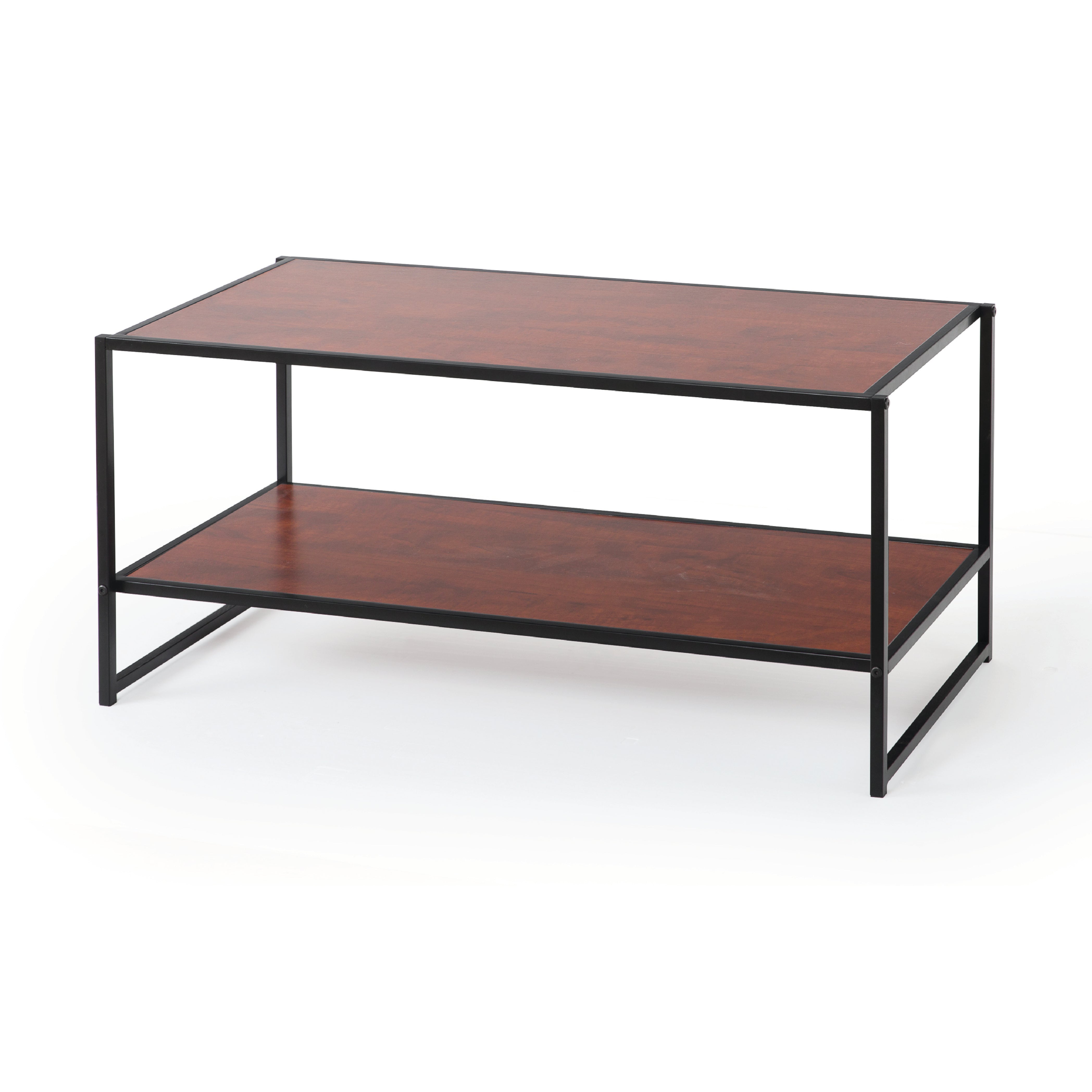 Zinus Modern TV Stand with Storage - Stylish Coffee Table for Living Room, Entertainment Center with Shelves for TV, Books, and Decor
