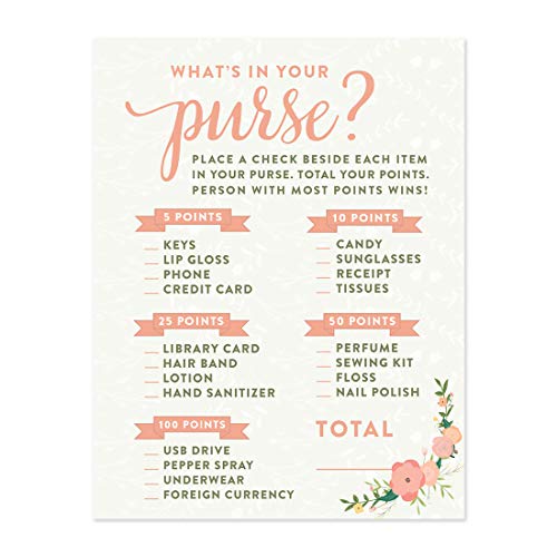 Cards Whats in Purse