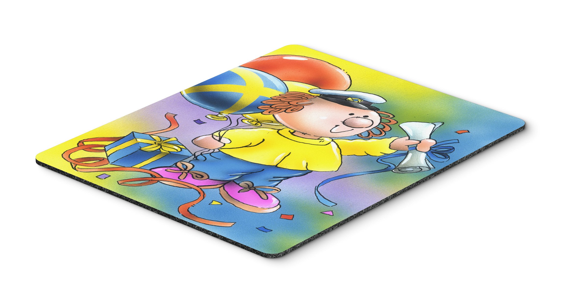 Caroline's Treasures APH6011MP Graduation The Graduate Mouse Pad - Large Washable Non-Slip Desk Mat for Home Office, Gaming & Work Computers | Perfect Gift for Graduates, Professionals & Gamers