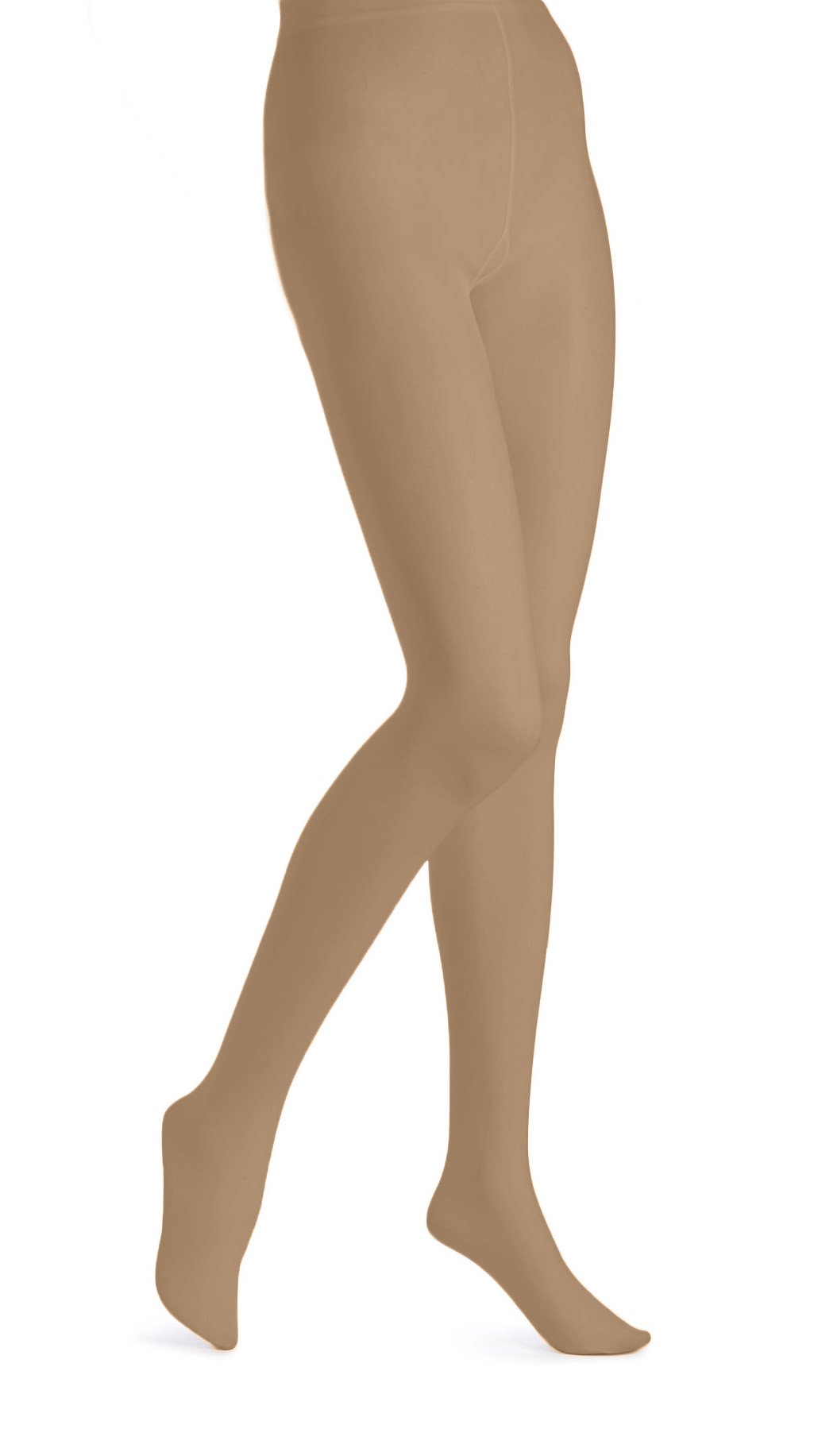 EMEM Apparel Women's Plus Size Queen Opaque Footed Tights - Comfortable Stretchy Pantyhose for Work, Winter & Everyday Wear