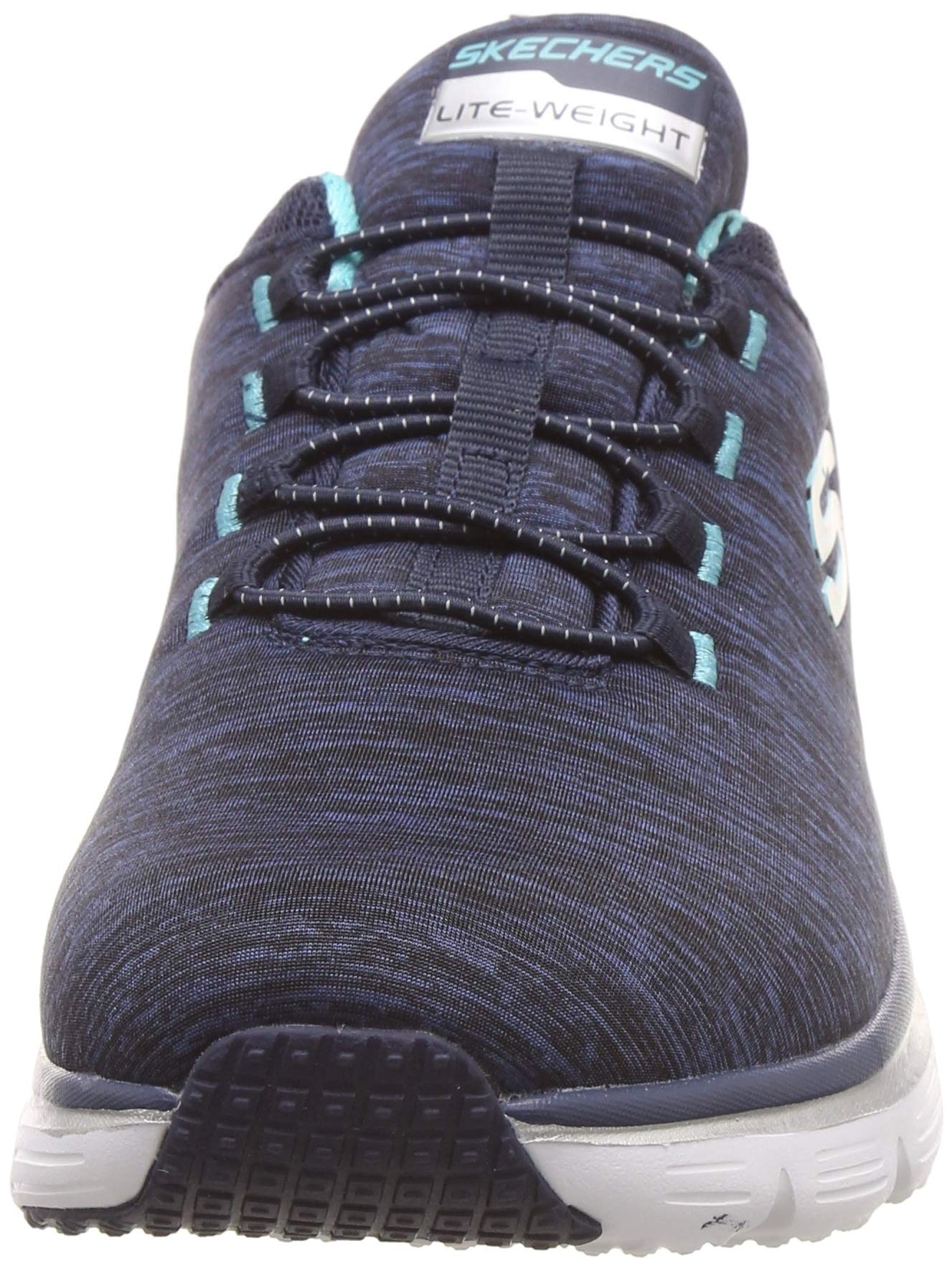 Skechers Women's Up a Level Sneakers - Lightweight Walking Shoes for Women with Memory Foam - Comfortable Casual Shoes for Work, Travel & Everyday Wear