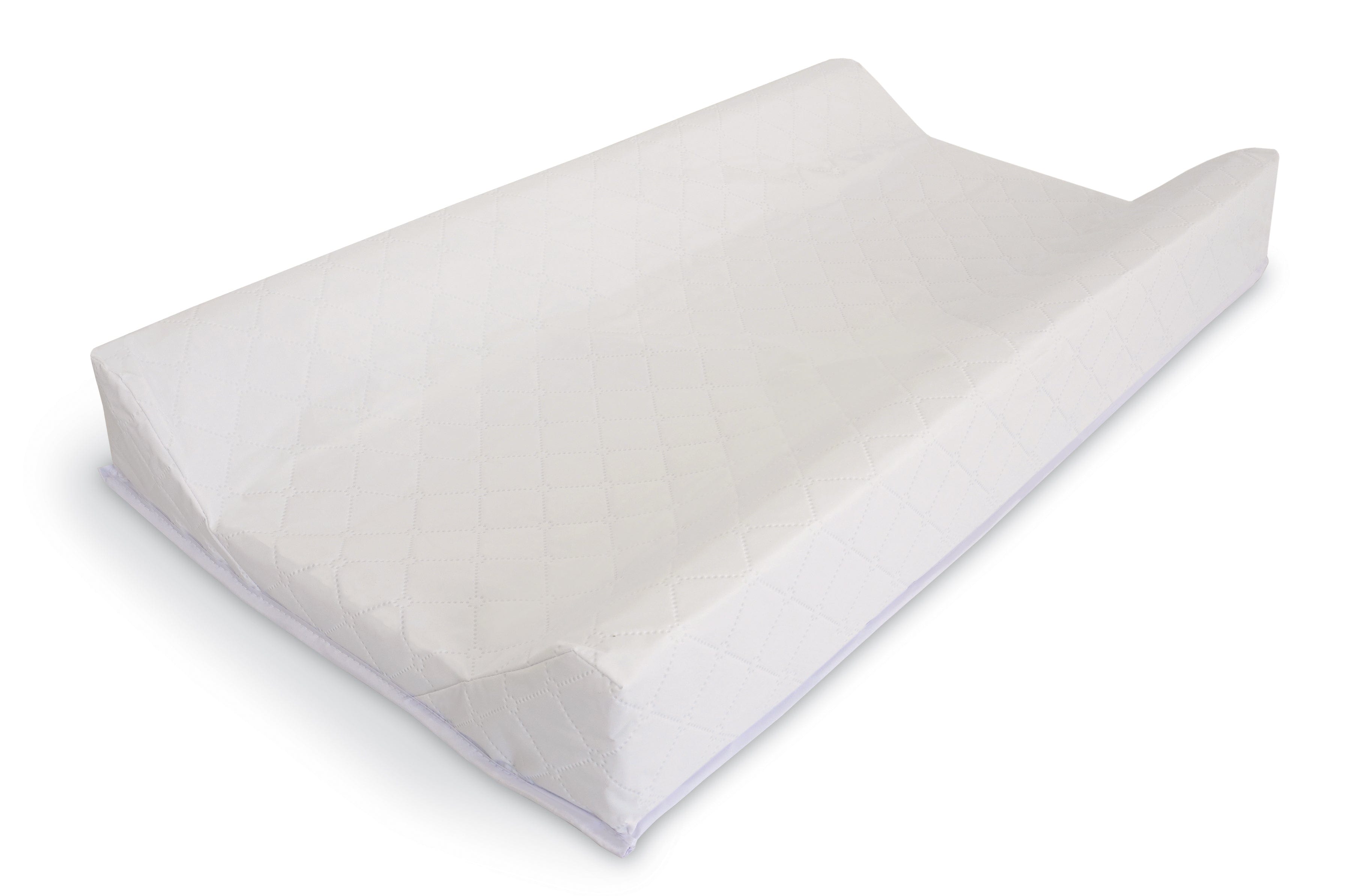 Whitney Brothers White Contoured Changing Pad - Soft, Waterproof Baby Changing Mat for Nursery & Diaper Station - Perfect for Newborns & Toddlers
