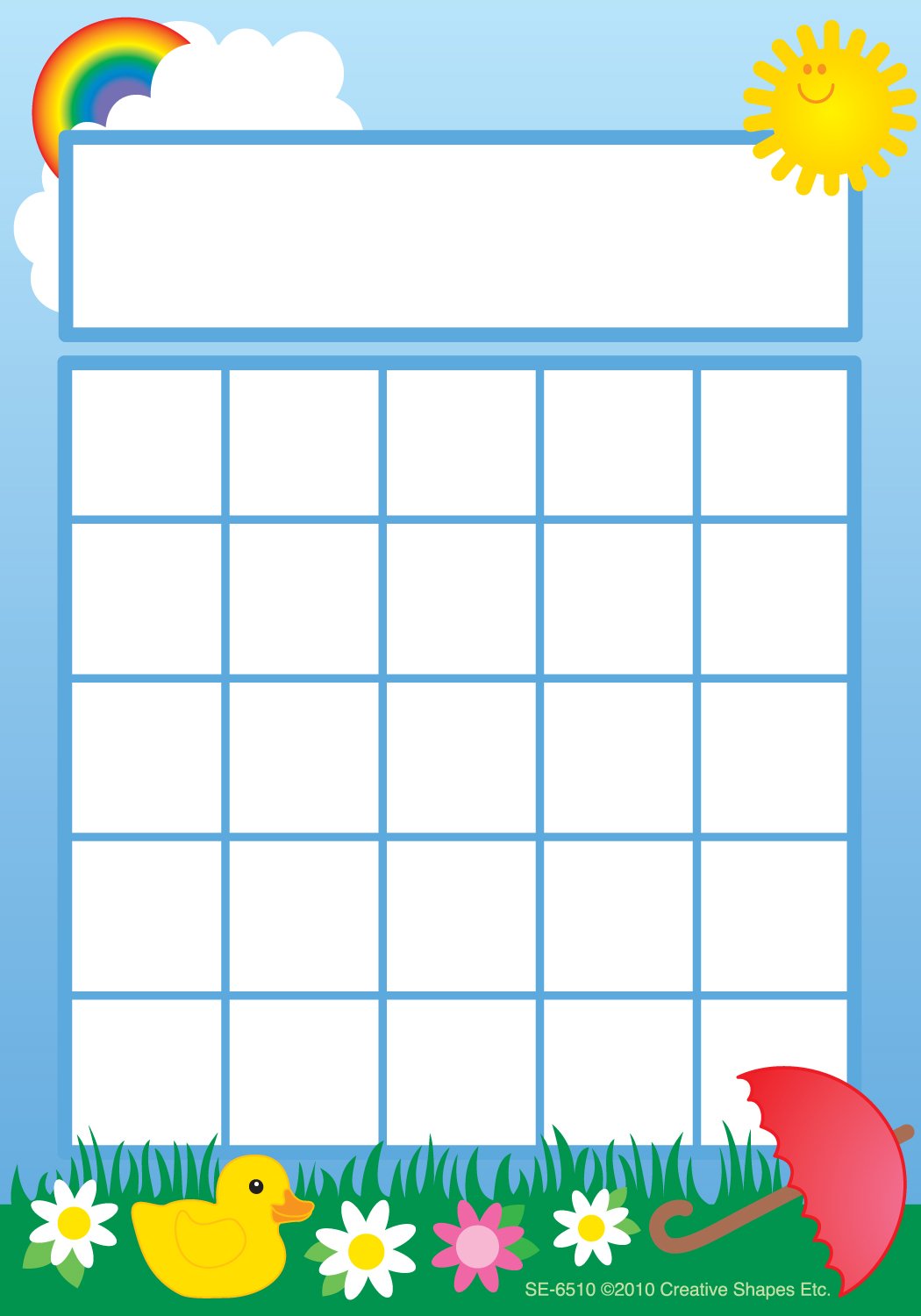 Spring Progress Pad - Creative Classroom & School Craft Projects, Spring Decorations, Kids DIY Activities for Learning & Fun | Perfect for Teachers, Parents & Homeschooling