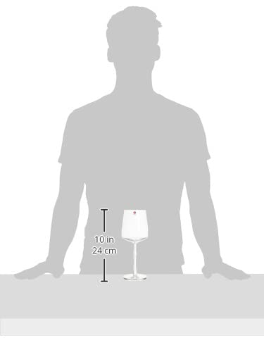 Iittala Essence 112059 Set of 4 Red Wine Glasses - Premium Crystal Glassware for Cabernet & Merlot - Perfect for Dinner Parties, Wine Tasting & Gift Giving