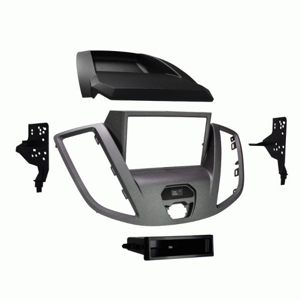 Metra 99-5835G DIN or Double DIN Radio Dash Kit for 2015-2019 Ford Transit - AM/FM Radio Replacement with Passenger Airbag Light | Perfect for Car Audio Upgrades & Aftermarket Stereo Installation