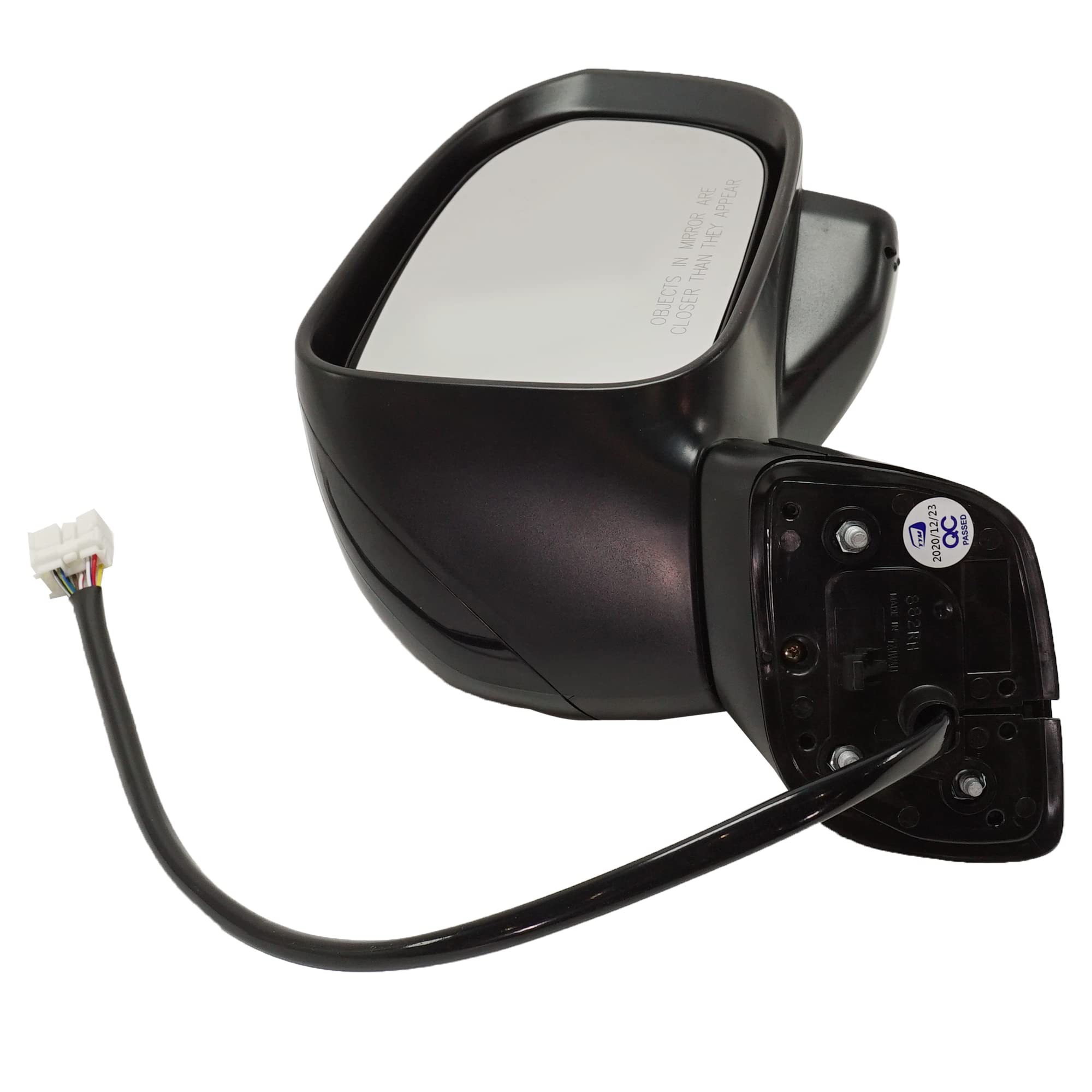 2014-2015 Honda Civic Power Heated Side Mirrors - Driver & Passenger Side, Paintable Replacement for Winter Driving & Enhanced Visibility