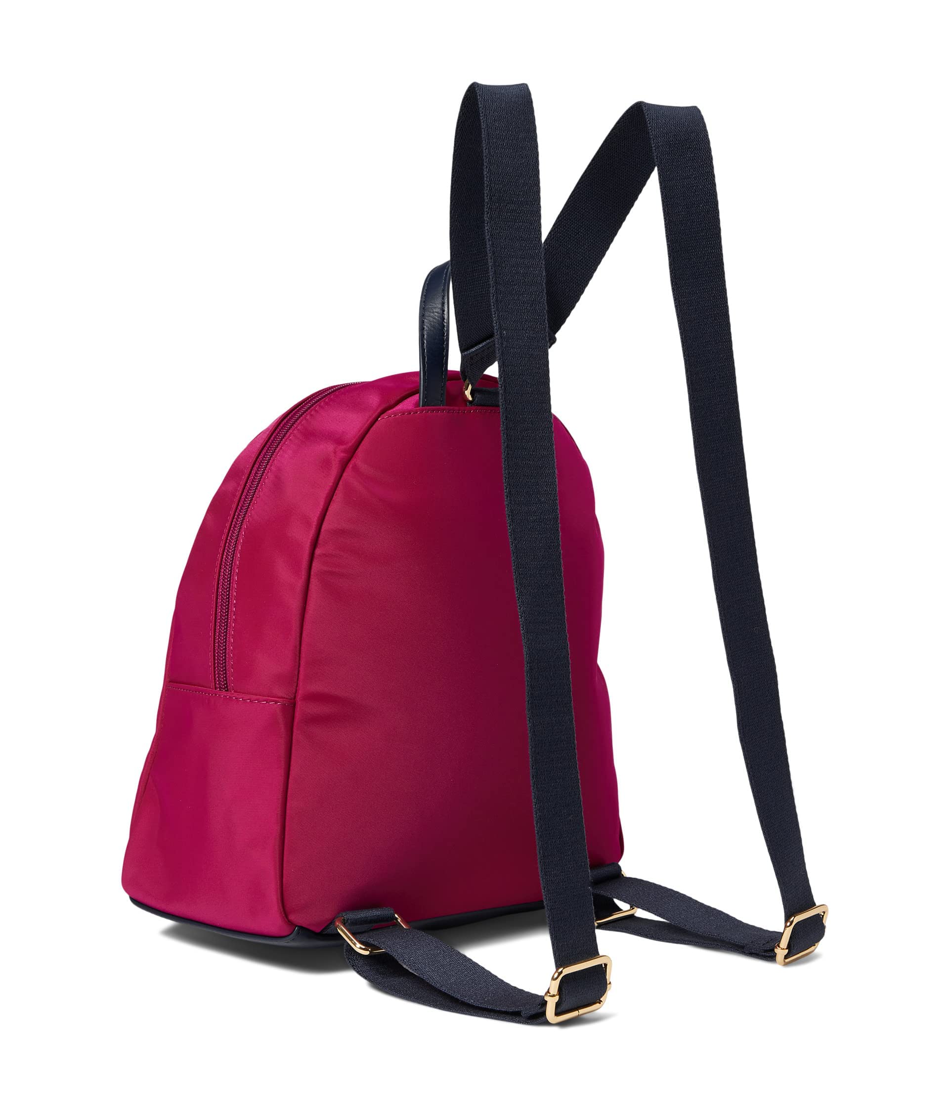 Tommy Hilfiger Jennifer II Small Backpack - Smooth Nylon, Italian Wine Color, One Size - Perfect for School, Travel & Everyday Use