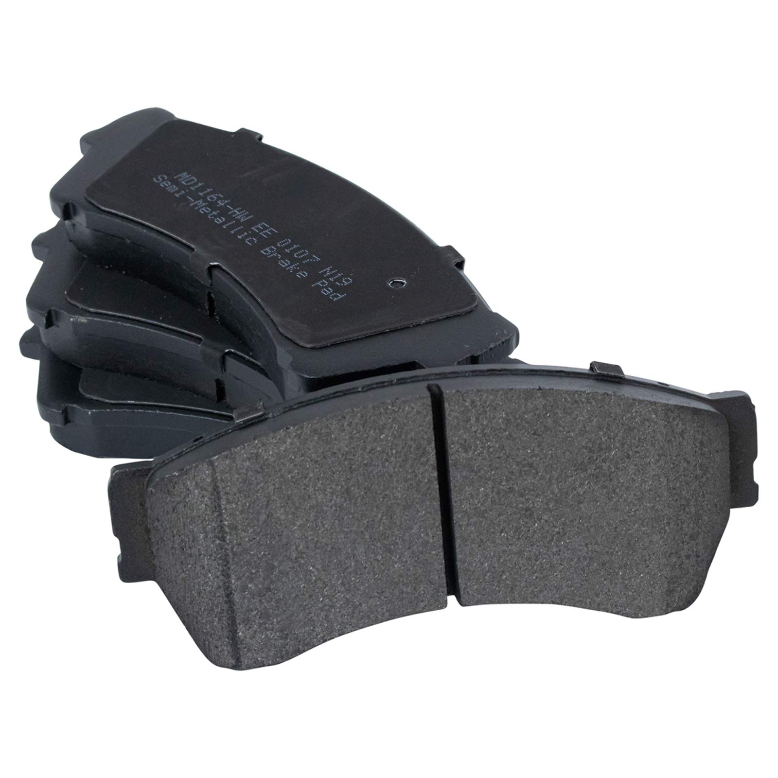 TRQ Front Metallic Brake Pad, Rotor & Caliper Kit for Ford Fusion, Mercury Milan & Lincoln MKZ (2006-2012) - High Performance Braking System for City Driving & Highway Safety