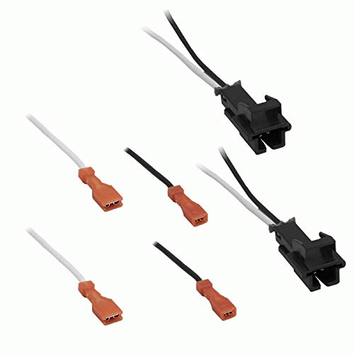 6.5 Inch Speaker Connection Plugs for Saturn L Series 2000-2005 - Replacement Factory Front Door Speaker Connectors | Perfect for Car Audio Upgrades & DIY Installations