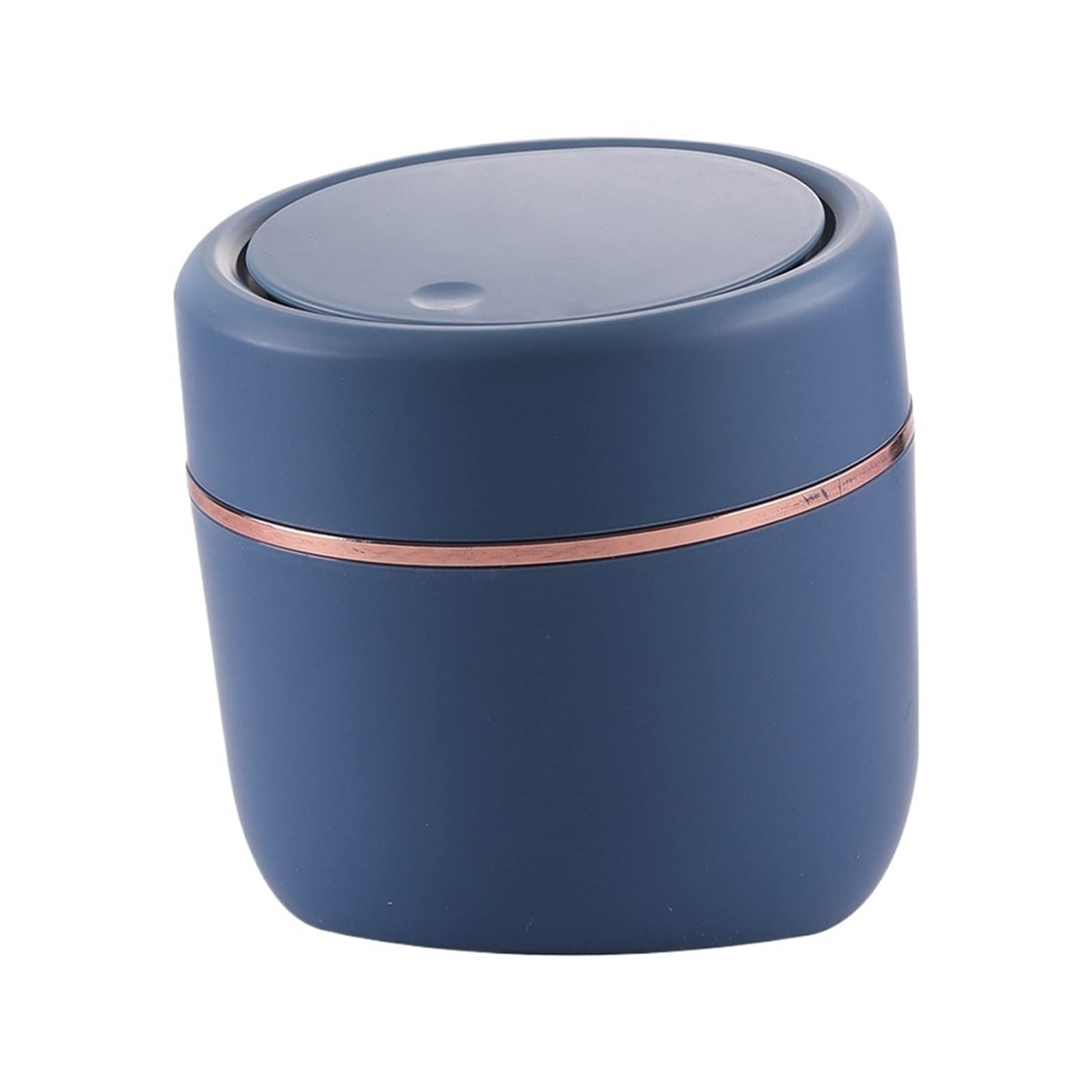 UNNS Press-Type Desktop Trash Can with Lid - Mini Office & Home Wastebasket for Desk, Dressing Table, Bathroom | Small Space Storage Solution (Color: C)