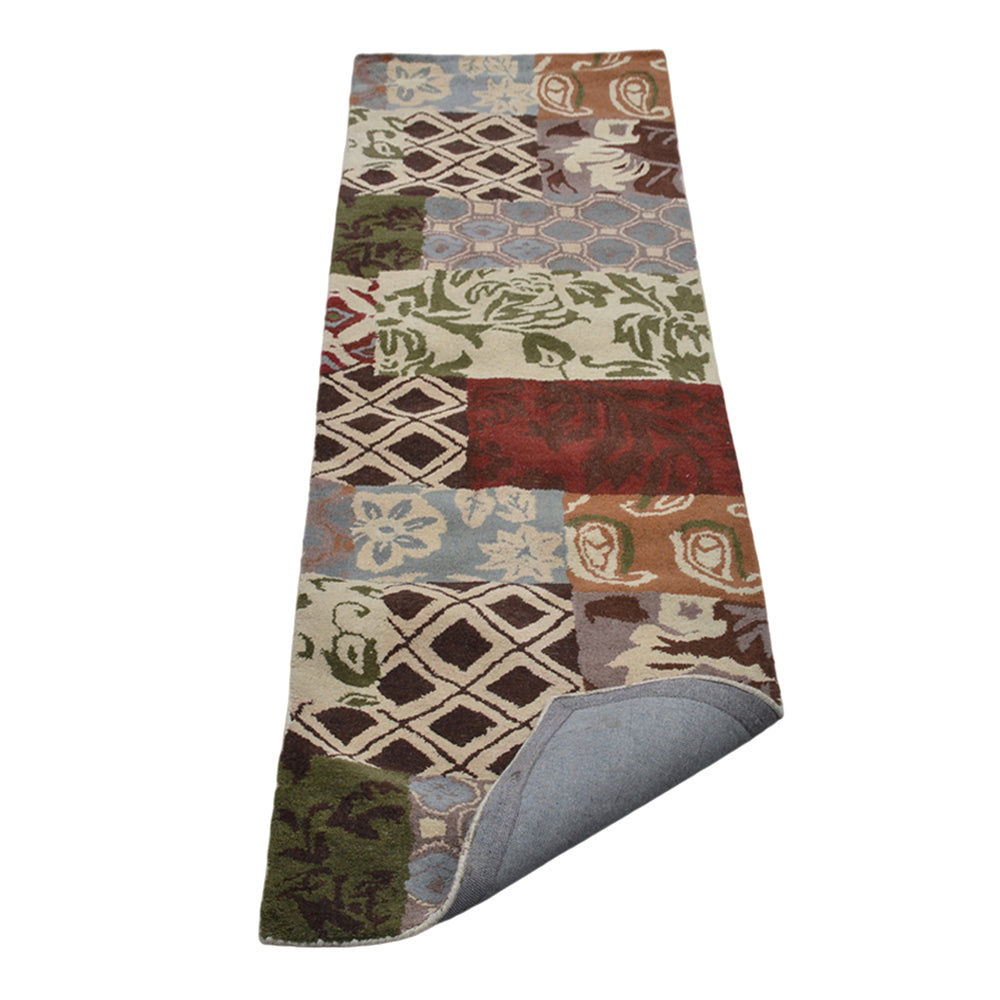 Hand Tufted Icelandic Poppy Rug - Soft Bohemian Wool Area Rug for Living Room, Bedroom & Nursery Decor