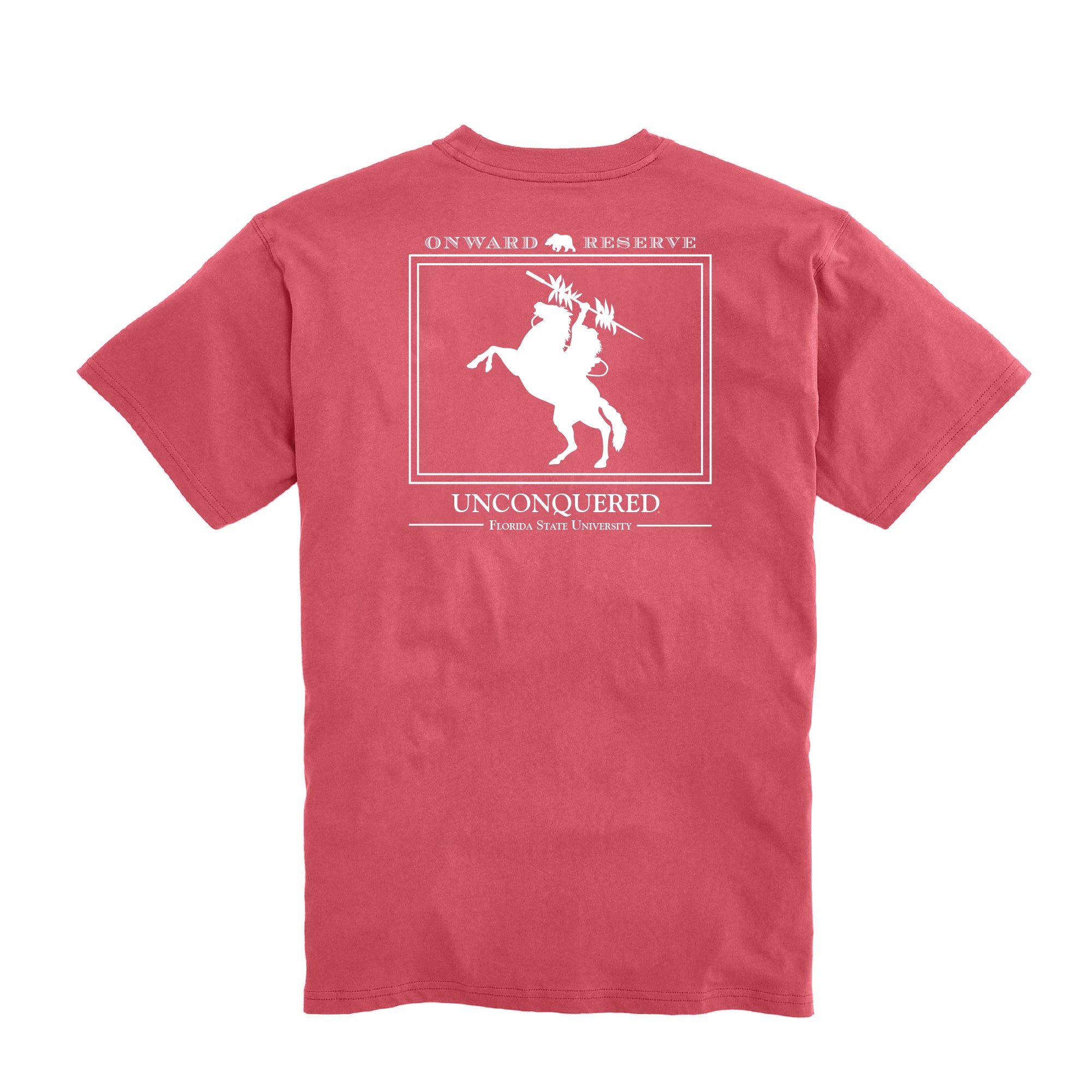 Florida State University FSU Unconquered Short Sleeve T-Shirt - Comfortable Cotton Tee for Game Day, School Spirit & Casual Wear