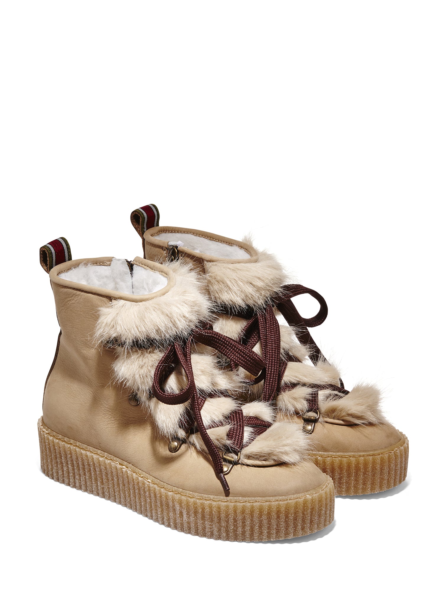 Rosi Faux Fur Boots - Women's Winter Warm Fuzzy Lined Snow Boots for Cold Weather, Indoor/Outdoor Comfort - Perfect for Snow Days, Winter Hiking & Cozy Home Wear