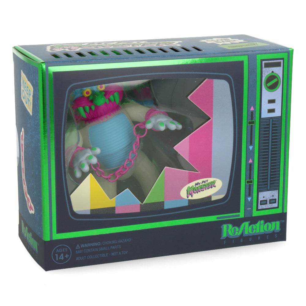 My Pet Monster ReAction Figure - Classic 80s Toy Collectible for Kids & Adults - Perfect for Display, Gifts & Nostalgic Playtime